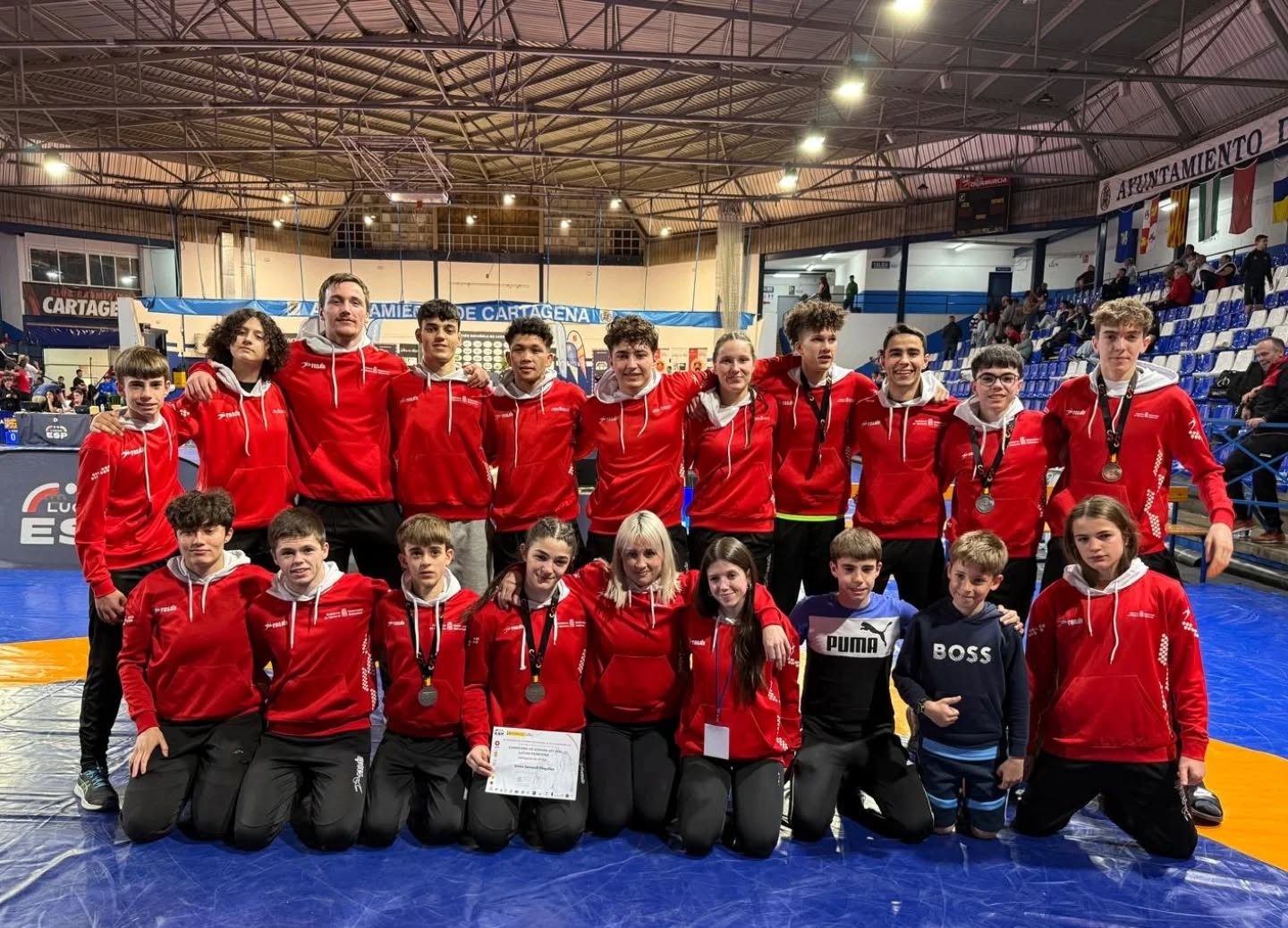 Destacada actuación de Navarra en el "Campeonato de España de luchas olímpicas"
